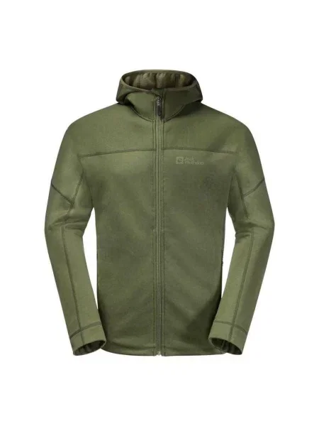 Bluza Z Kapturem Hirschberg Full Zip zielona