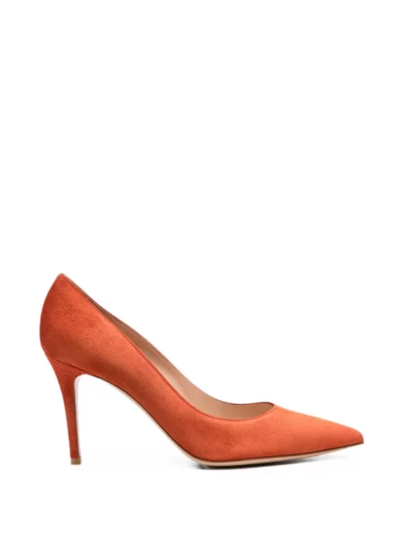 Pantofi cu toc Gianvito Rossi portocaliu