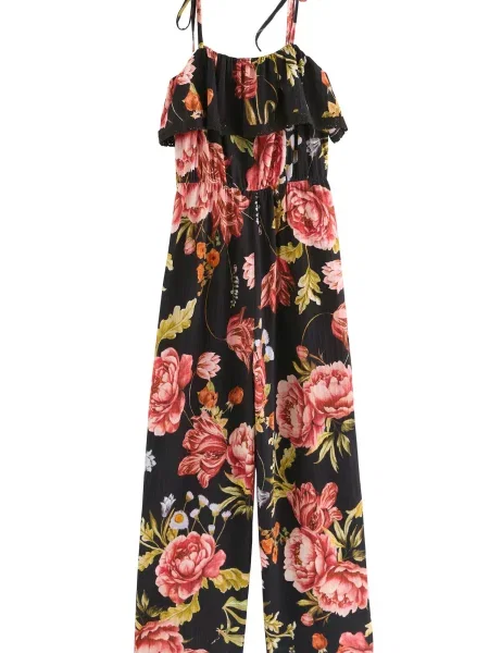 Next Kombinezon maslinasta / crvena / crna bijela