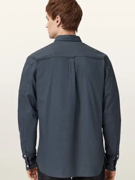 Сорочка Allsaints синя