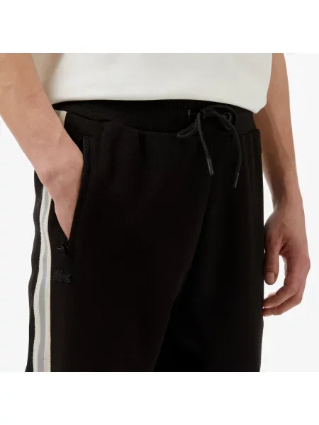 Lacoste Spodnie Dresowe Slim Fit czarne