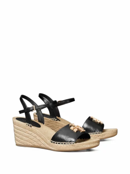 Espadrile Tory Burch cu pană negru