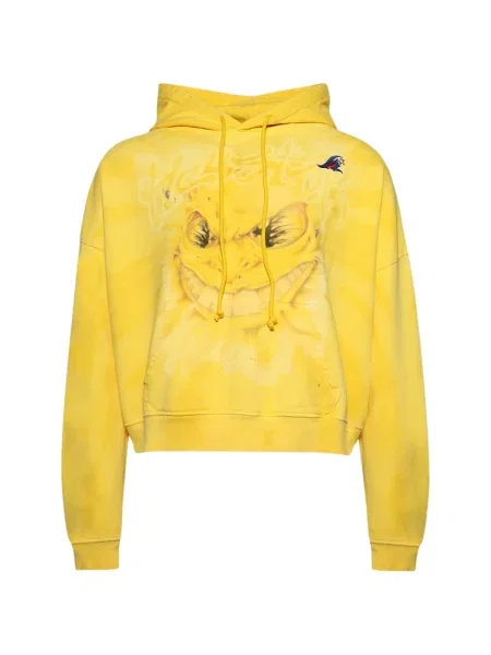Mikina s kapucí Hellstar žlutá