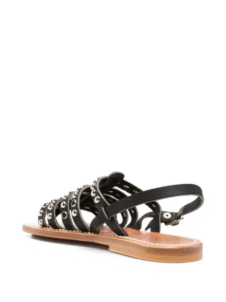 Sandale K. Jacques cu tepi negru
