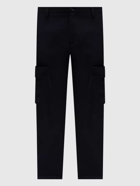 Штани карго з вовною Officina 36 сині