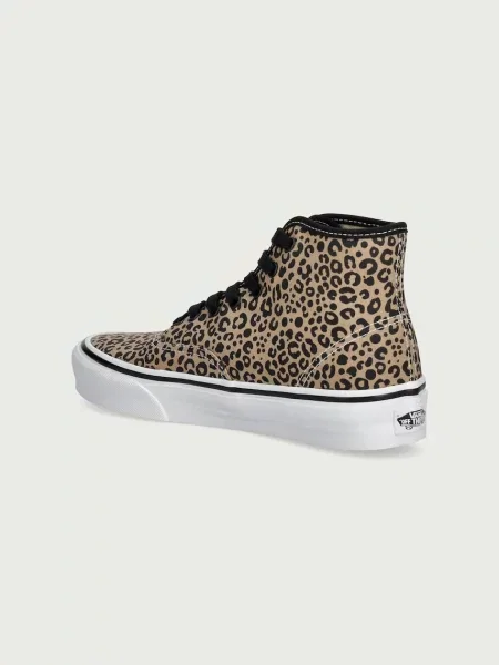 Vans Authentic Hi ниски кецове за деца кафяво