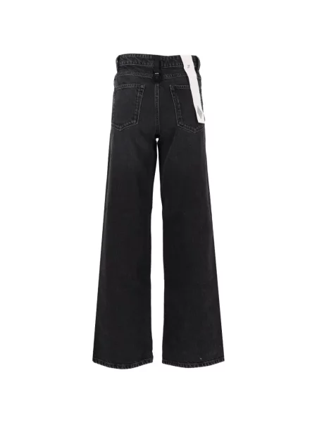 Blugi cu picior larg Amish negru