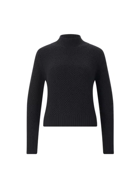 Sweter z golfem Iris Von Arnim do golfa czarny