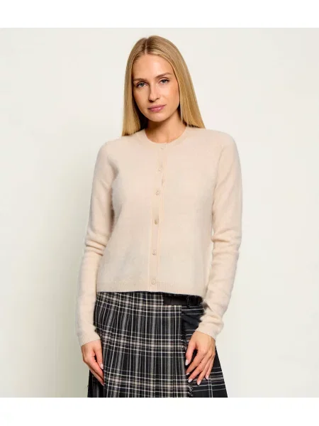 Weekend MaxMara De lână cardigan Wkdesposto cu adaos de cașmir bej