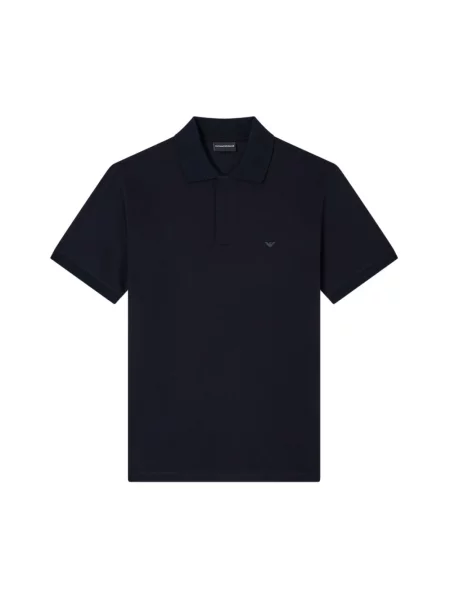 Koszulka polo Emporio Armani niebieska