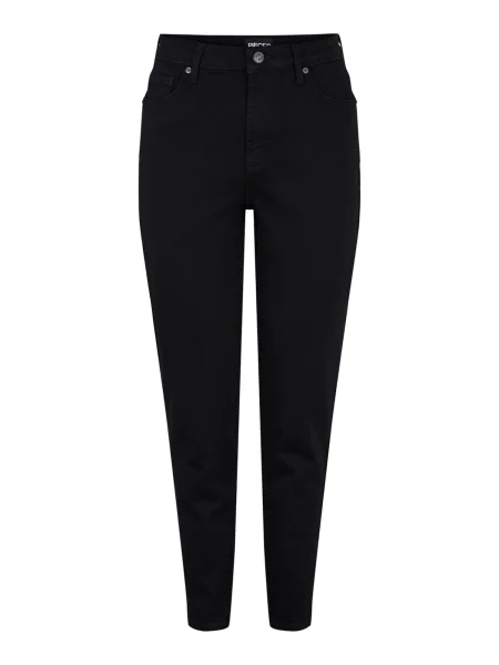 PIECES Jeans Leah denim negru