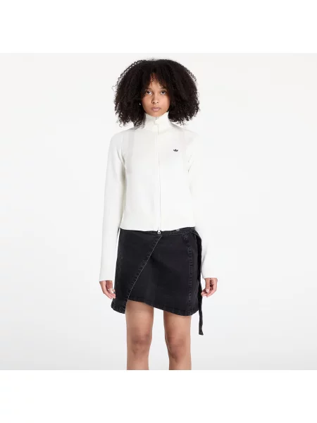 Pulover adidas Track Top Off White S alb