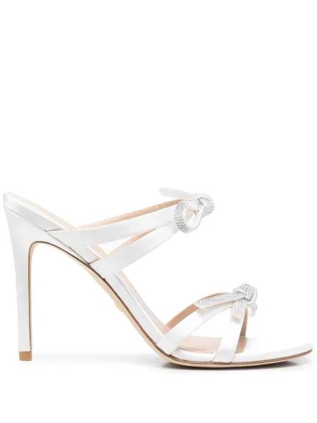 Sandale Stuart Weitzman cu funde alb