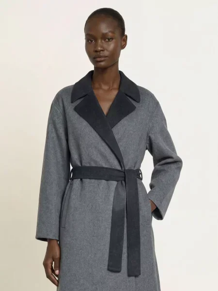 Calvin Klein Kabát šedá