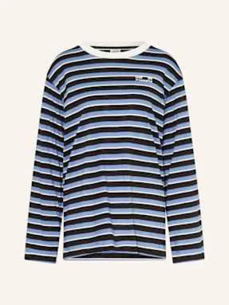 Baum Und Pferdgarten Koszulka Z Długim Rękawem Jeevana blau biały