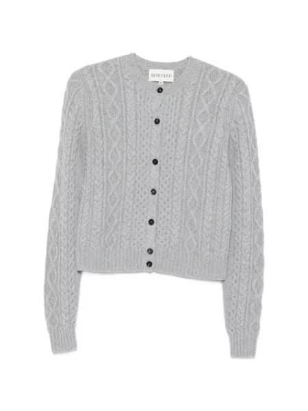 Cardigan Bompard tricotate albastru