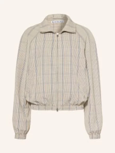 Acne Studios Bomberka braun beżowy
