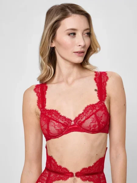 Бюстгальтер Reine Rouge червоний