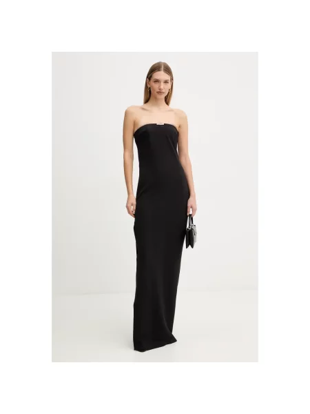 Sukienka maxi Elisabetta Franchi czarna