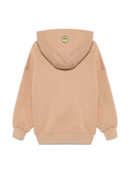 Bluza z kapturem dziecięca Barrow brązowa