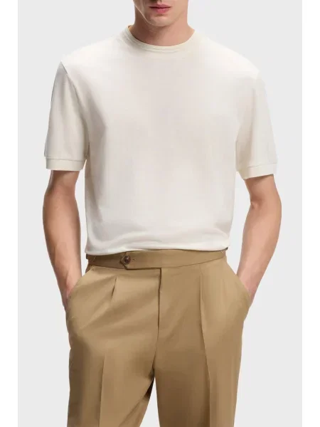 Футболка Boss бежевая