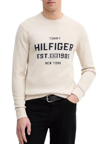 Pulover Tommy Hilfiger črna