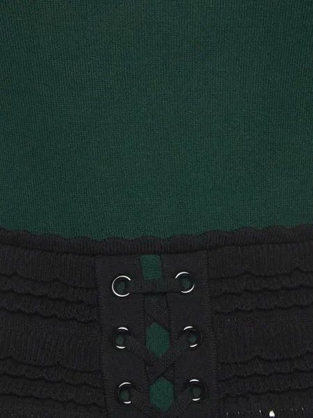 Scurt rochie mini Sandro verde
