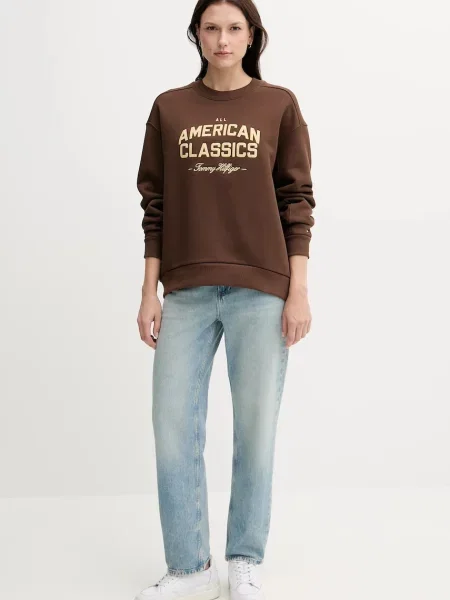 Tommy Hilfiger Pulover rjava