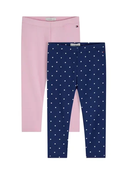 TOMMY HILFIGER Legíny námornícka modrá / ružová biela
