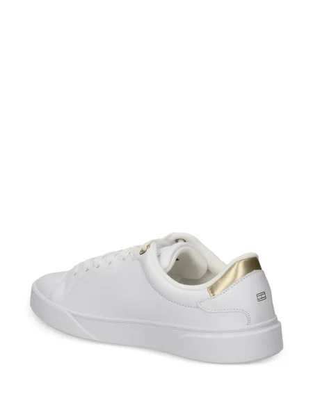 Sneakerși Tommy Hilfiger din piele alb