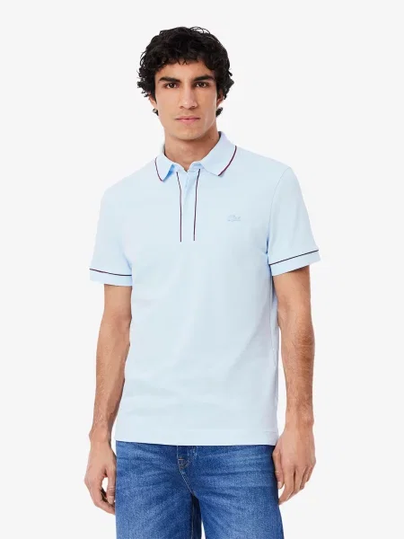 Поло Lacoste блакитний