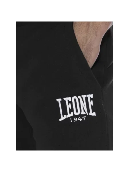 Fleecová fleecová mikina Leone 1947 čierna