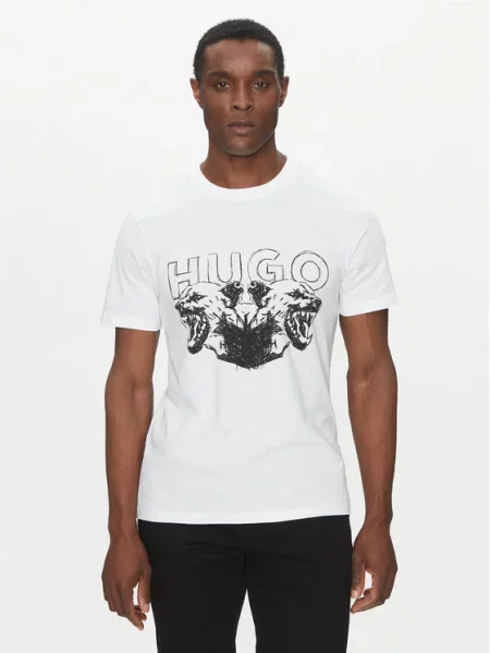 HUGO T-shirt Durro bijela