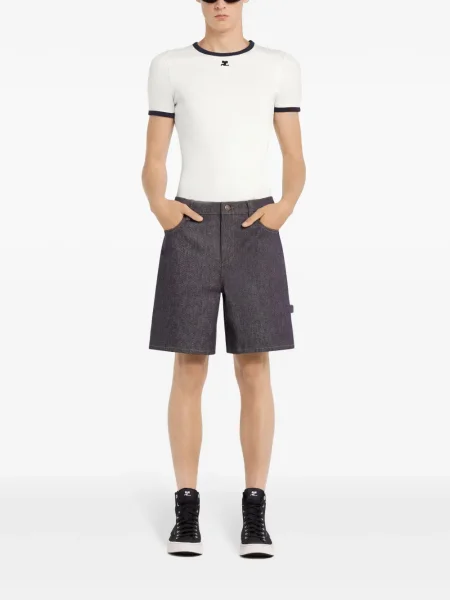 Тениска Courreges бяло