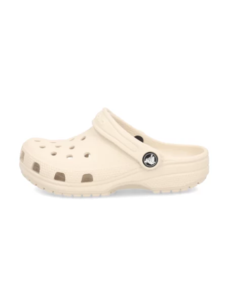Dětské pantofle Crocs béžové