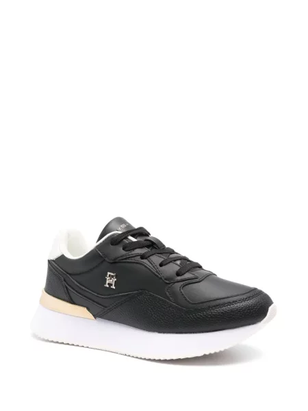 Sneakerși Tommy Hilfiger chunky negru