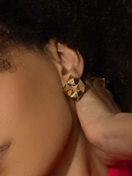 Cercei Brooks Brothers galben