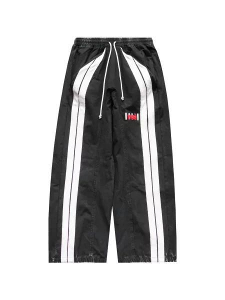 Pantaloni Rrr123 cu dungi negru