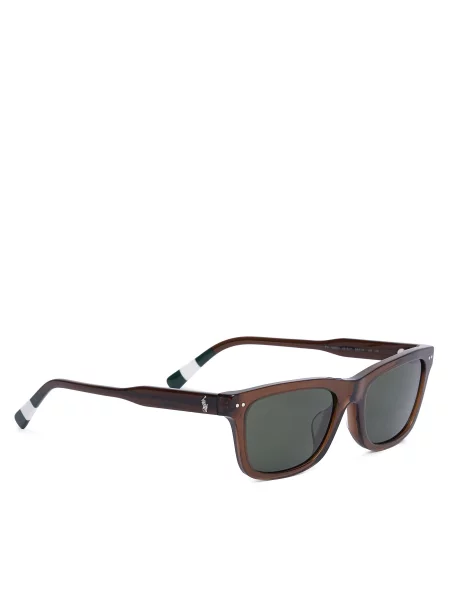 Ochelari de soare Polo Ralph Lauren maro
