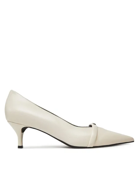 Обувки на Furla Core Decollete IT бял