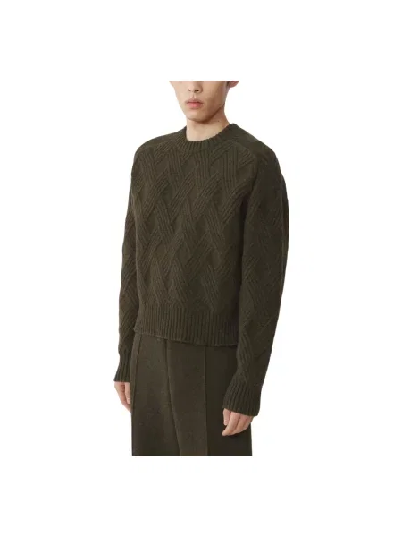 Sweter Lanvin wełniany zielony