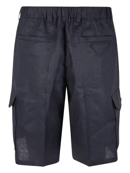 Pantaloni scurți cargo Prada de in albastru