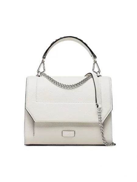 Pisemska torbica Lancel bela