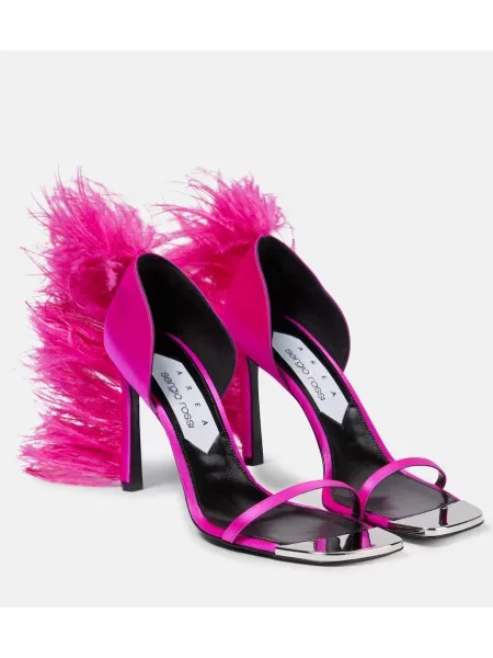 Sandály Area růžové