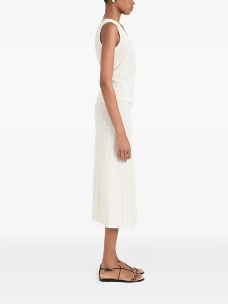 Top Proenza Schouler White Label tricotate alb