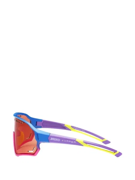 Ochelari de soare Briko cu imprimeu geometric violet