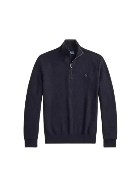 Dzianinowy kardigan Polo Ralph Lauren niebieski