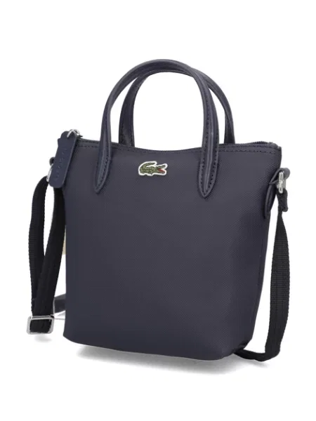 Mini shopper kabelka Lacoste modrá