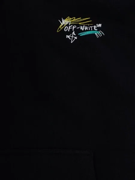 Bluza z kapturem dziecięca Off-white biała