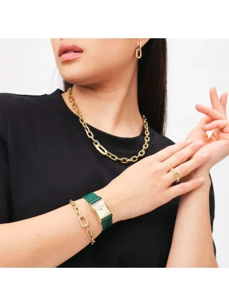 Kolczyki Daniel Wellington żółte